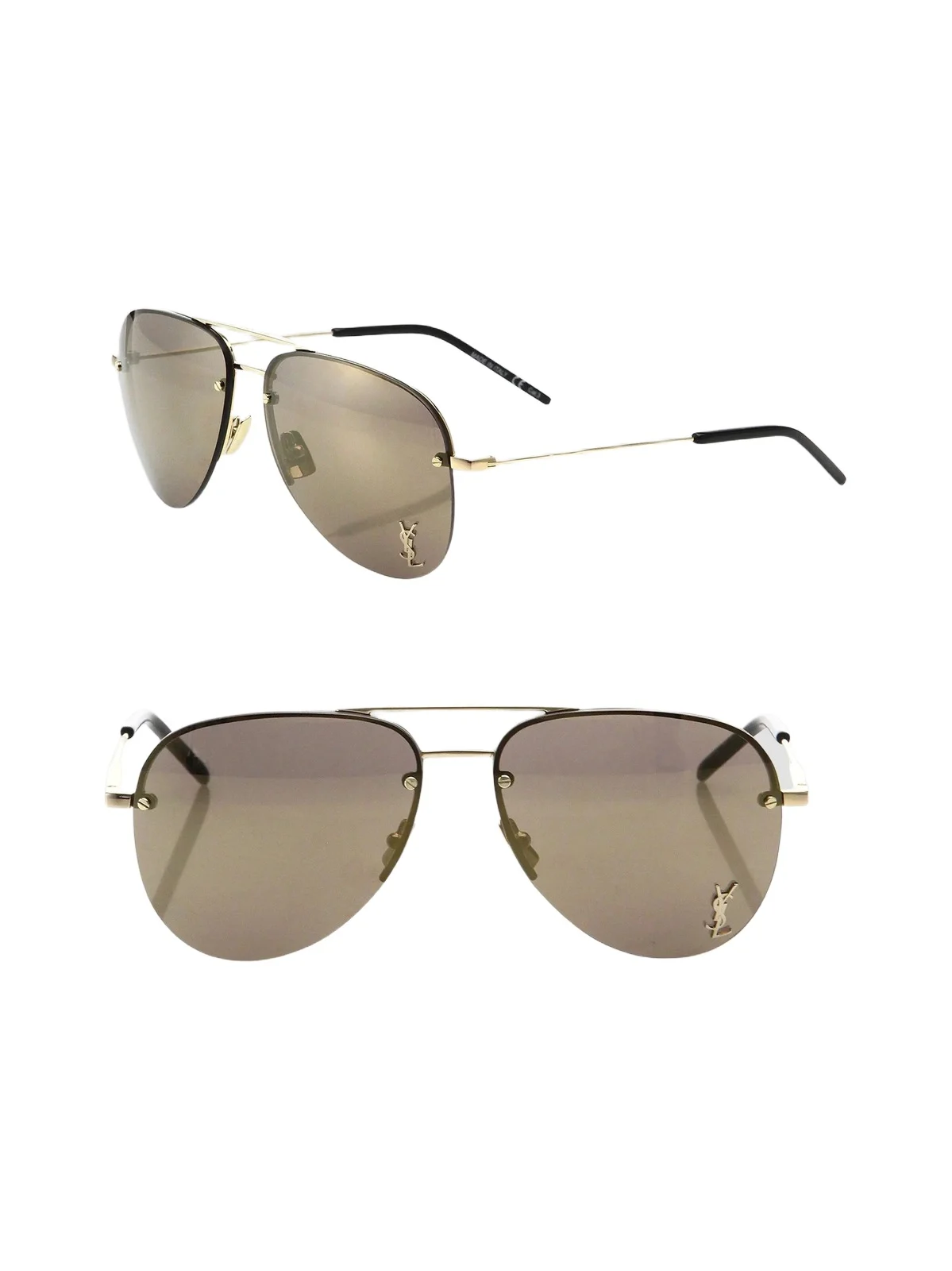 Women's Monogram 59MM Mirrored Aviator Sunglasses Women's Monogram 59MM Mirrored Aviator Sunglasses