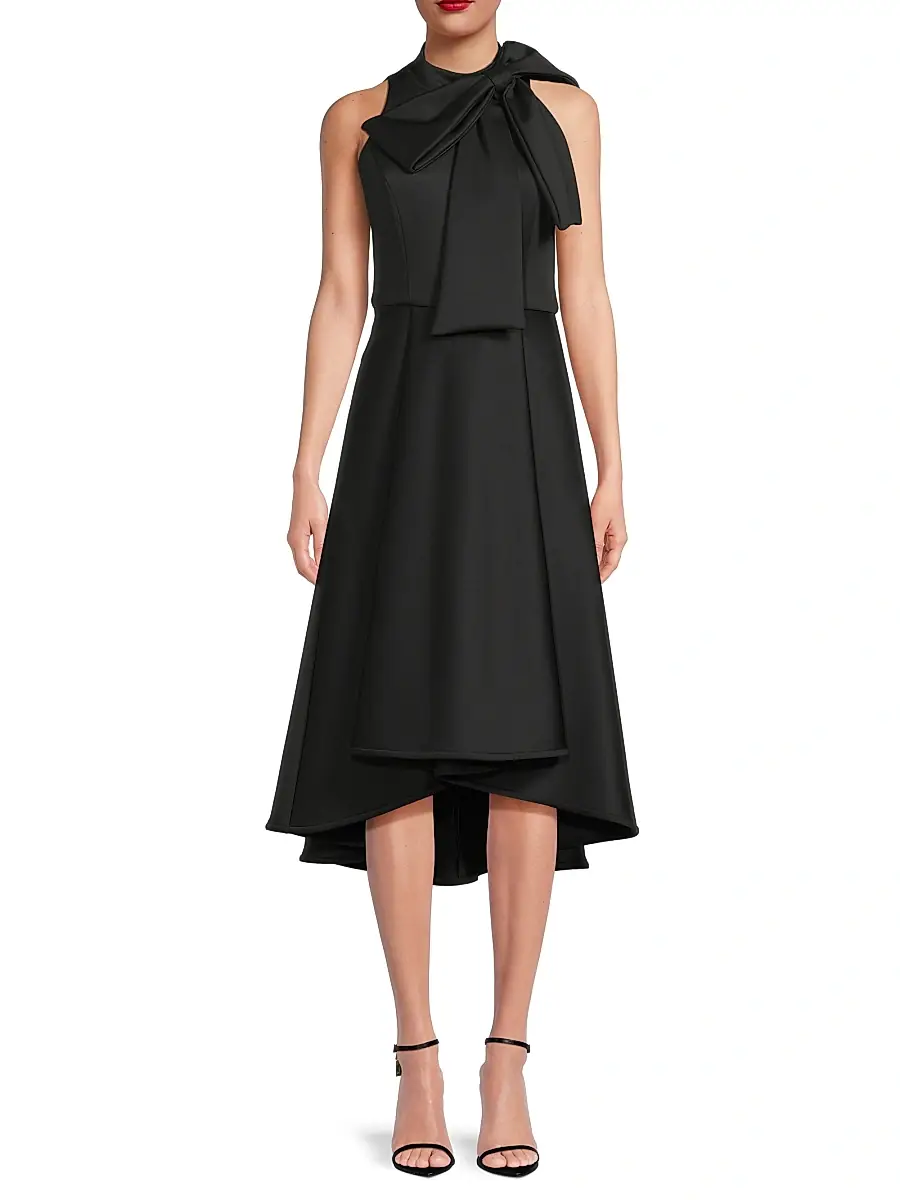 BLACK HALO Women's Eve Ara Asymmetric Cocktail Dress | Thumbnail 3