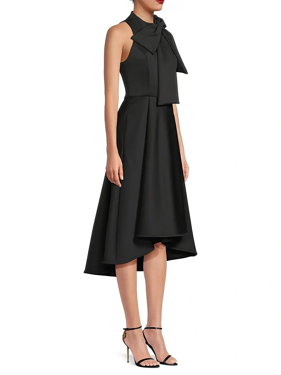 BLACK HALO Women's Eve Ara Asymmetric Cocktail Dress | Thumbnail 4