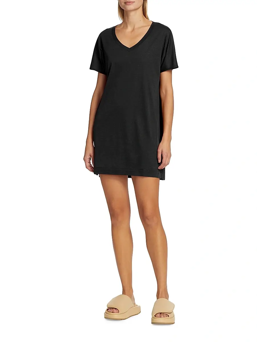 Hanro Women's Laura Short-Sleeve Shirt | Thumbnail 2 Hanro Women's Laura Short-Sleeve Shirt | Thumbnail 2