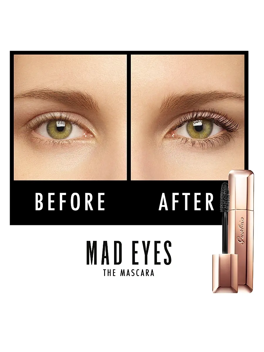 Guerlain Women's Mad Eyes Mascara Long-Wearing & Volumizing - Black | Thumbnail 3