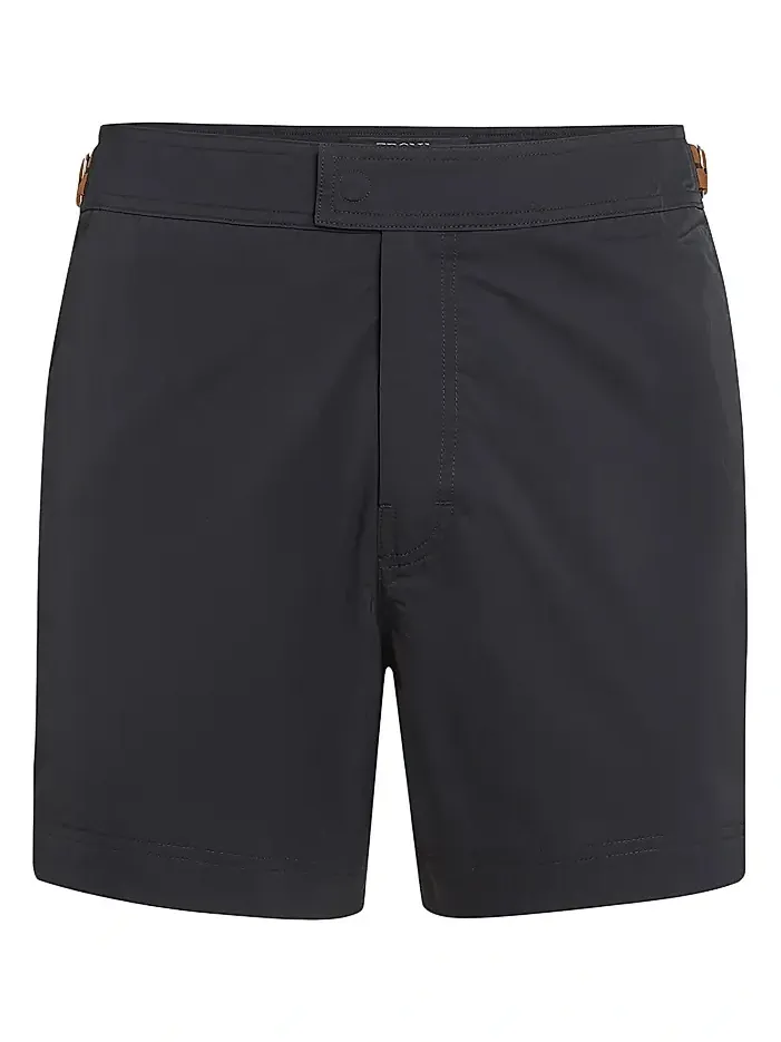 Zegna Men's 232 Road Brand Mark Swim Boxers