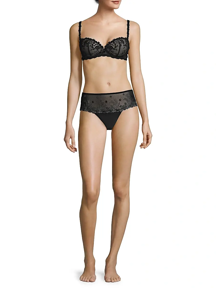 Simone Pérèle Women's Eden Floral Lace Panties | Thumbnail 2