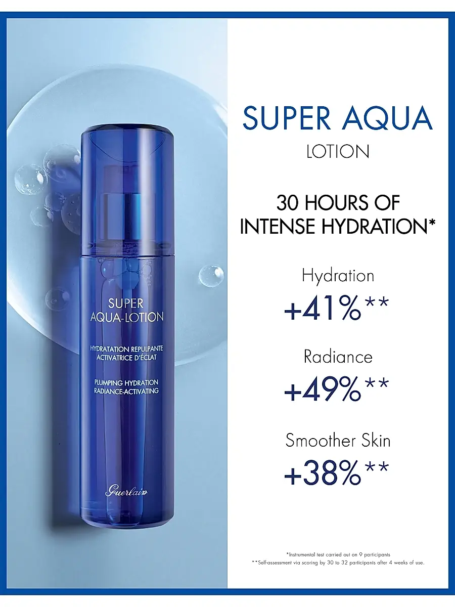 Guerlain Women's Super Aqua Plumping & Hydrating Lotion | Thumbnail 3 Guerlain Women's Super Aqua Plumping & Hydrating Lotion | Thumbnail 3