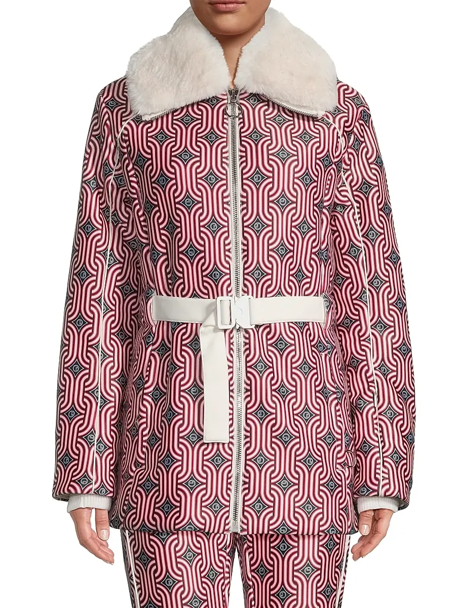 Fusalp Women's Clea Sixties Faux Fur-Trimmed Jacket | Thumbnail 3