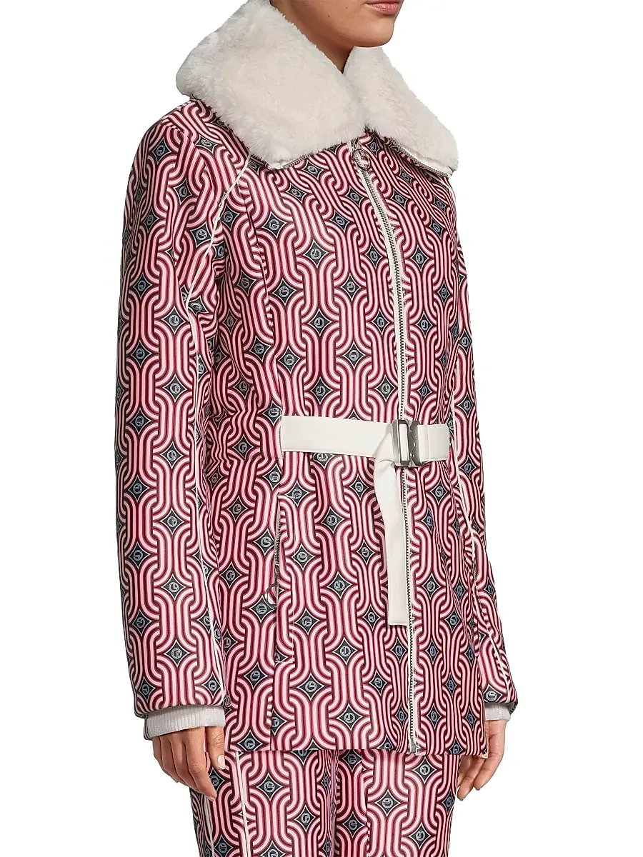 Fusalp Women's Clea Sixties Faux Fur-Trimmed Jacket | Thumbnail 4
