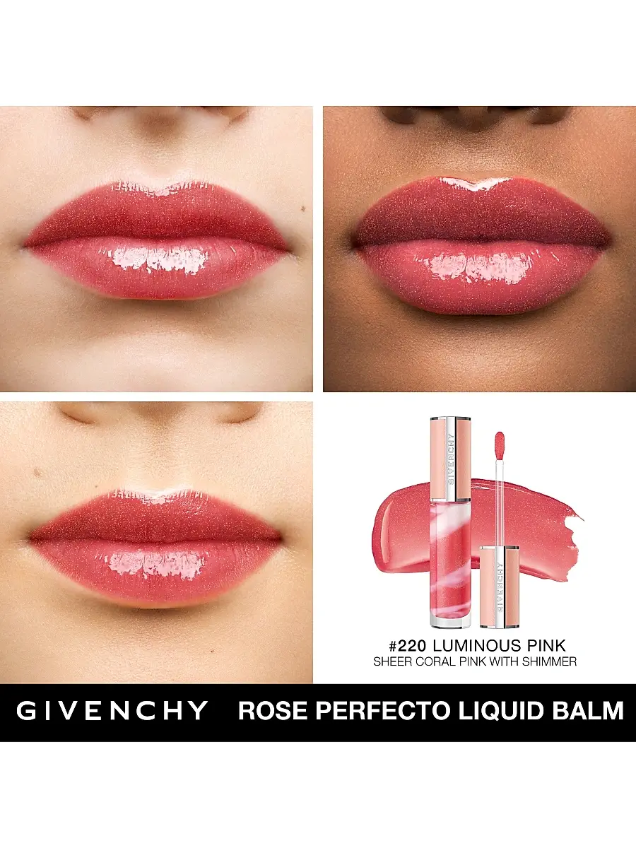 Givenchy Women's Rose Perfecto Liquid Balm | Thumbnail 2 Givenchy Women's Rose Perfecto Liquid Balm | Thumbnail 2