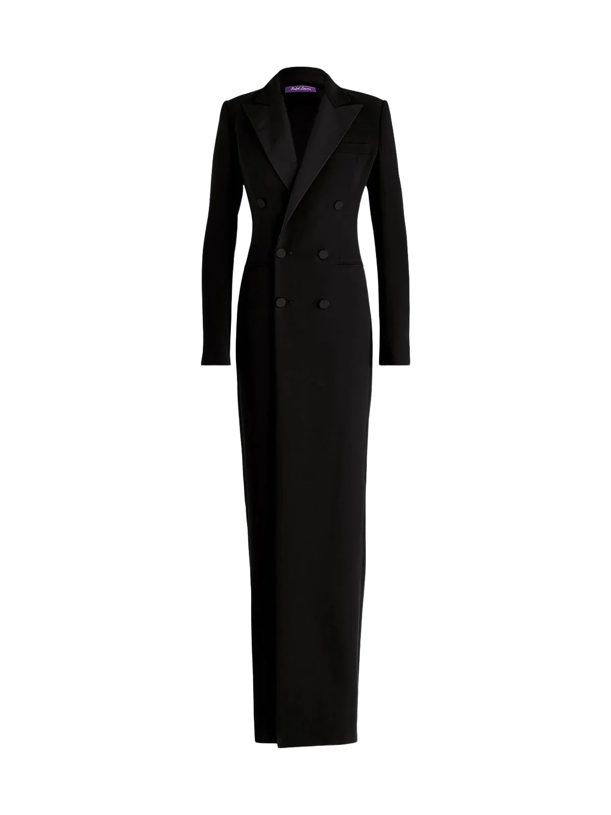 Women's Kristian Silk Tuxedo Dress