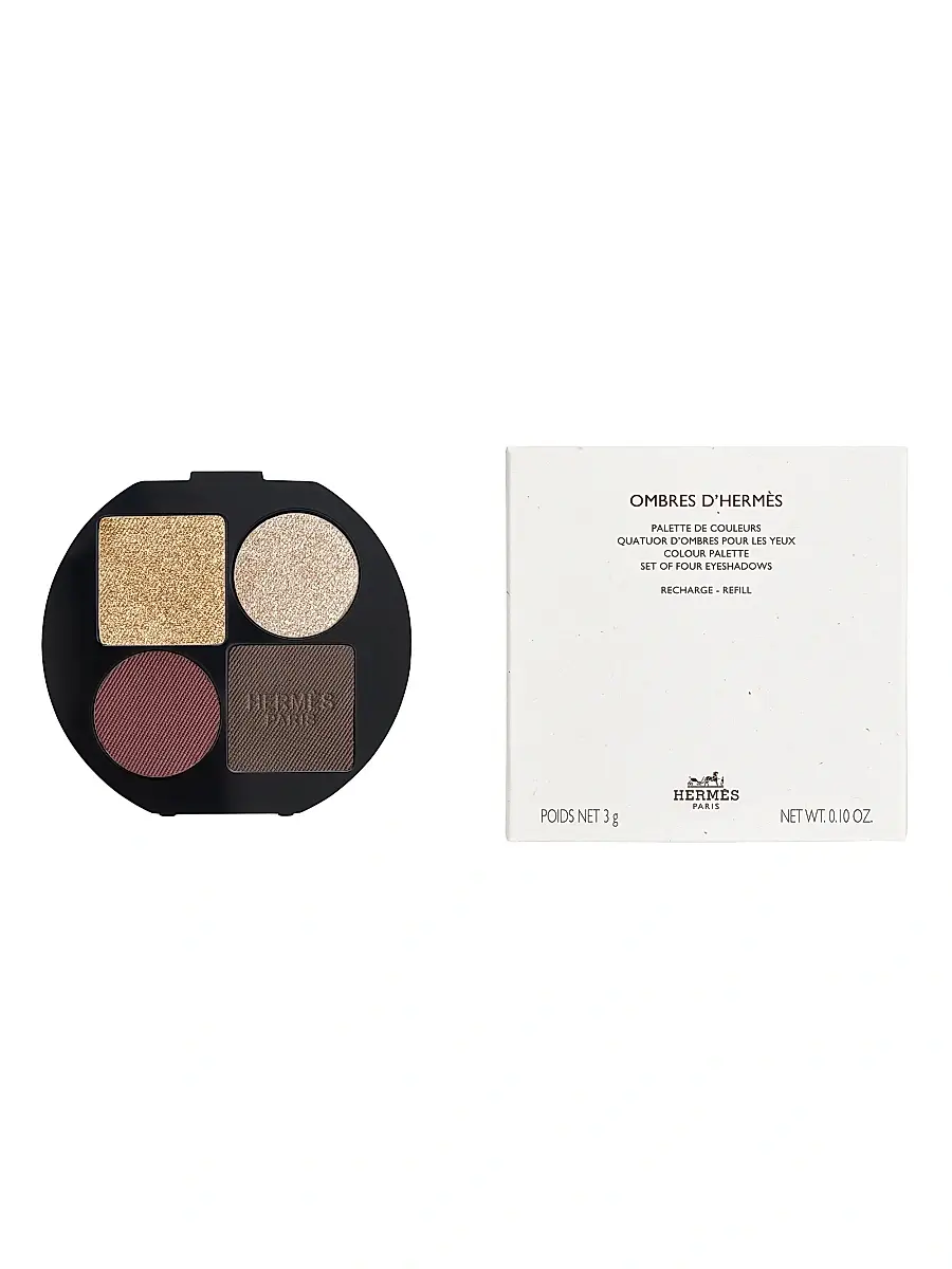 HERMÈS Women's Ombres d'Hermès Eye Shadow Quartet | Thumbnail 2 HERMÈS Women's Ombres d'Hermès Eye Shadow Quartet | Thumbnail 2