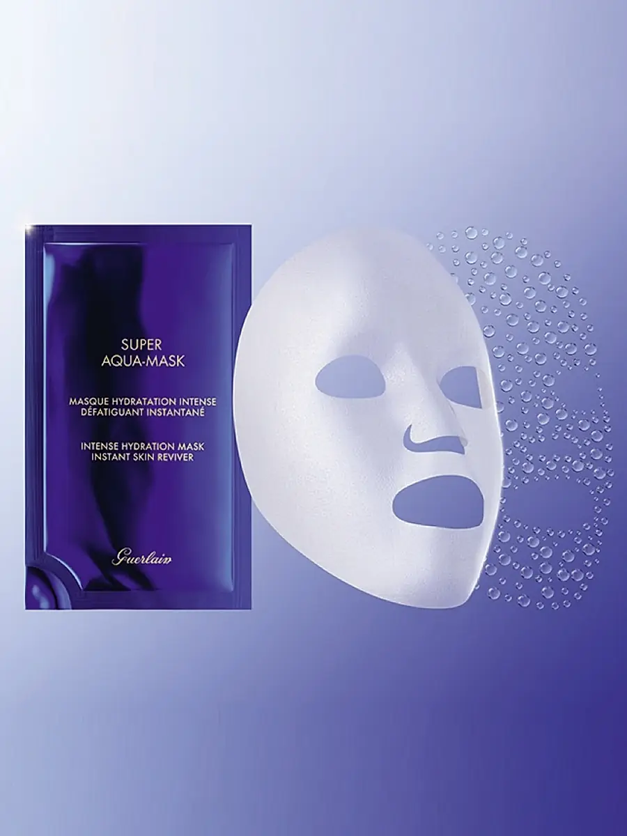 Guerlain Women's Super Aqua Hydrating 6-Piece Sheet Mask Set | Thumbnail 2 Guerlain Women's Super Aqua Hydrating 6-Piece Sheet Mask Set | Thumbnail 2