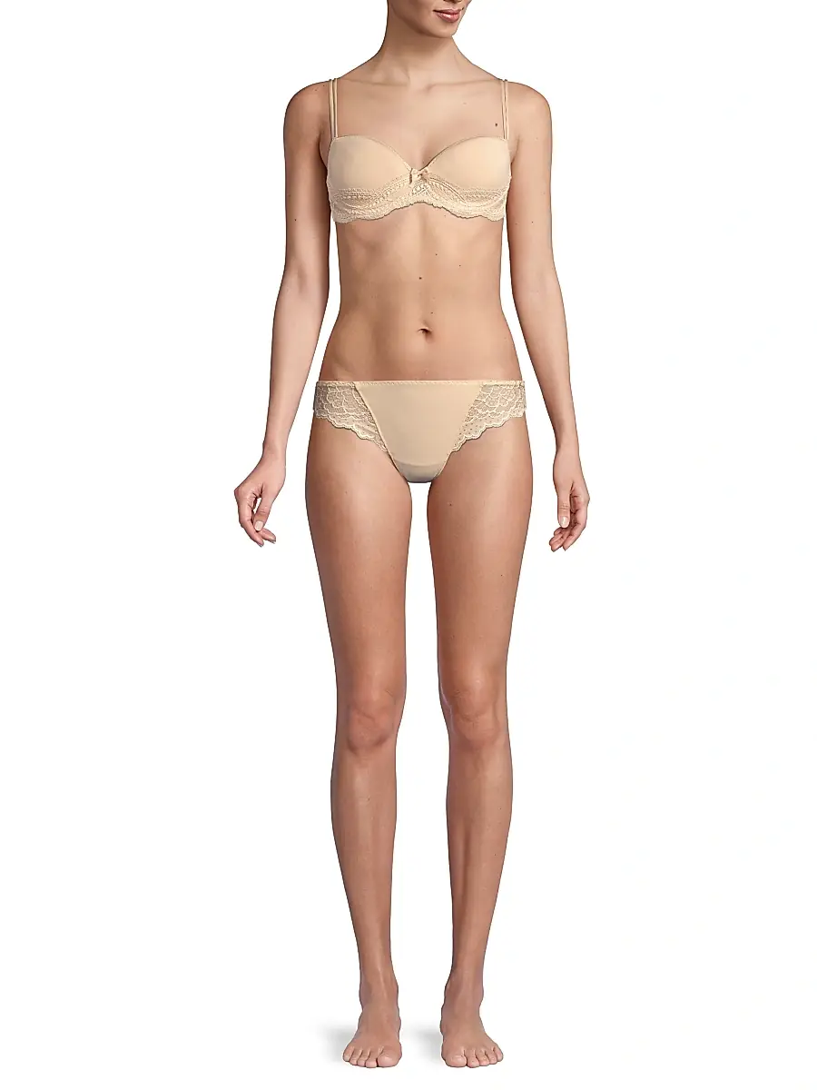 Simone Pérèle Women's Eden 3D Demi T-Shirt Bra - Black | Thumbnail 2 Simone Pérèle Women's Eden 3D Demi T-Shirt Bra - Black | Thumbnail 2