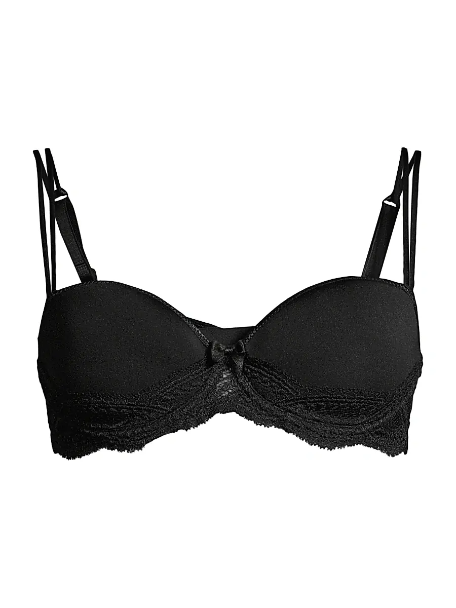 Simone Pérèle Women's Eden 3D Demi T-Shirt Bra - Black | Image 1 Simone Pérèle Women's Eden 3D Demi T-Shirt Bra - Black | Image 1