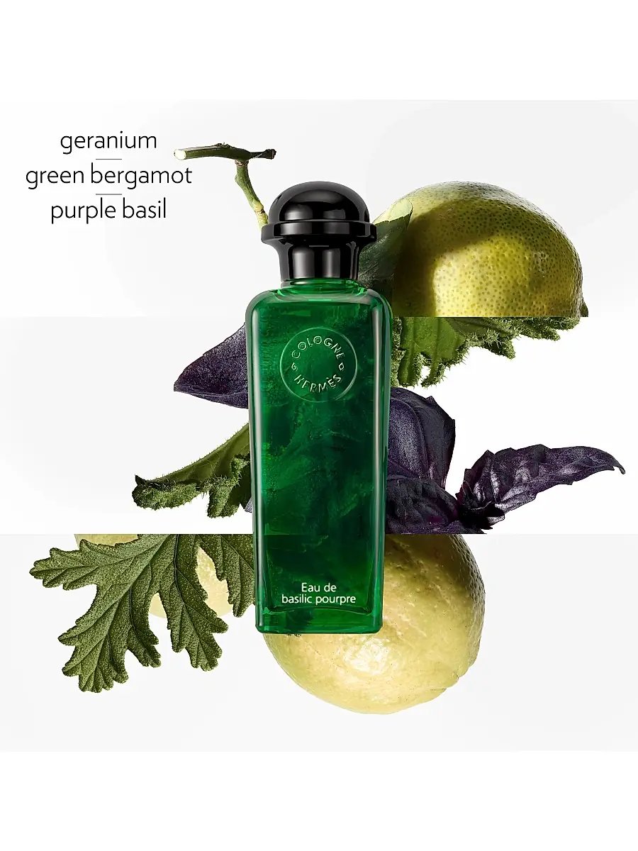HERMÈS Women's Eau De Basilic Pourpre Eau De Cologne | Thumbnail 2 HERMÈS Women's Eau De Basilic Pourpre Eau De Cologne | Thumbnail 2
