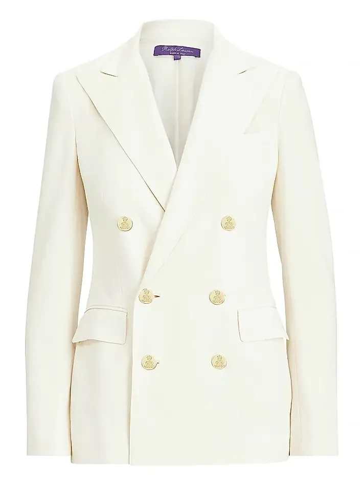 Ralph Lauren Collection Women's Iconic Style Camden Double-Breasted Blazer
