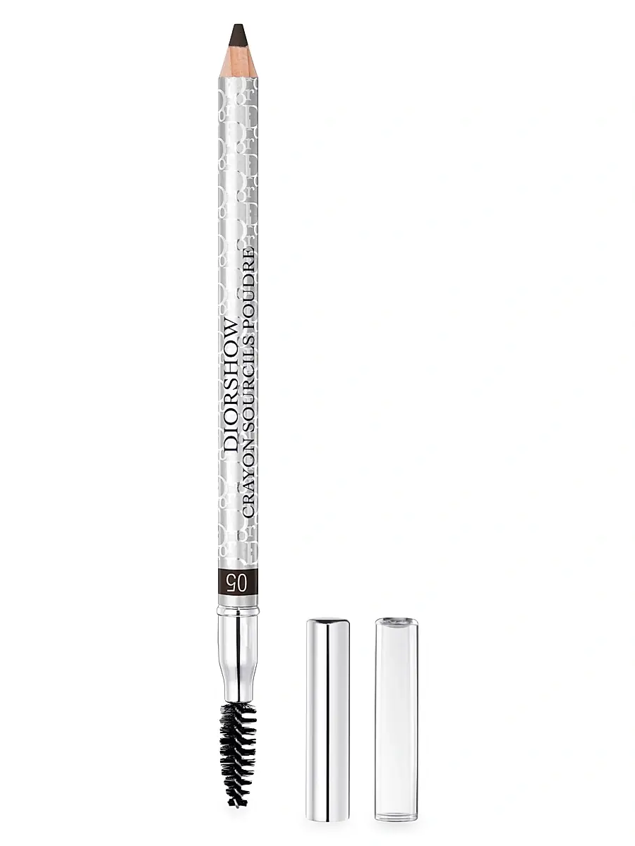 Dior Women's Waterproof Eyebrow Pencil With Built-In Brush & Sharpener - 32 Dark Brown | Thumbnail 5