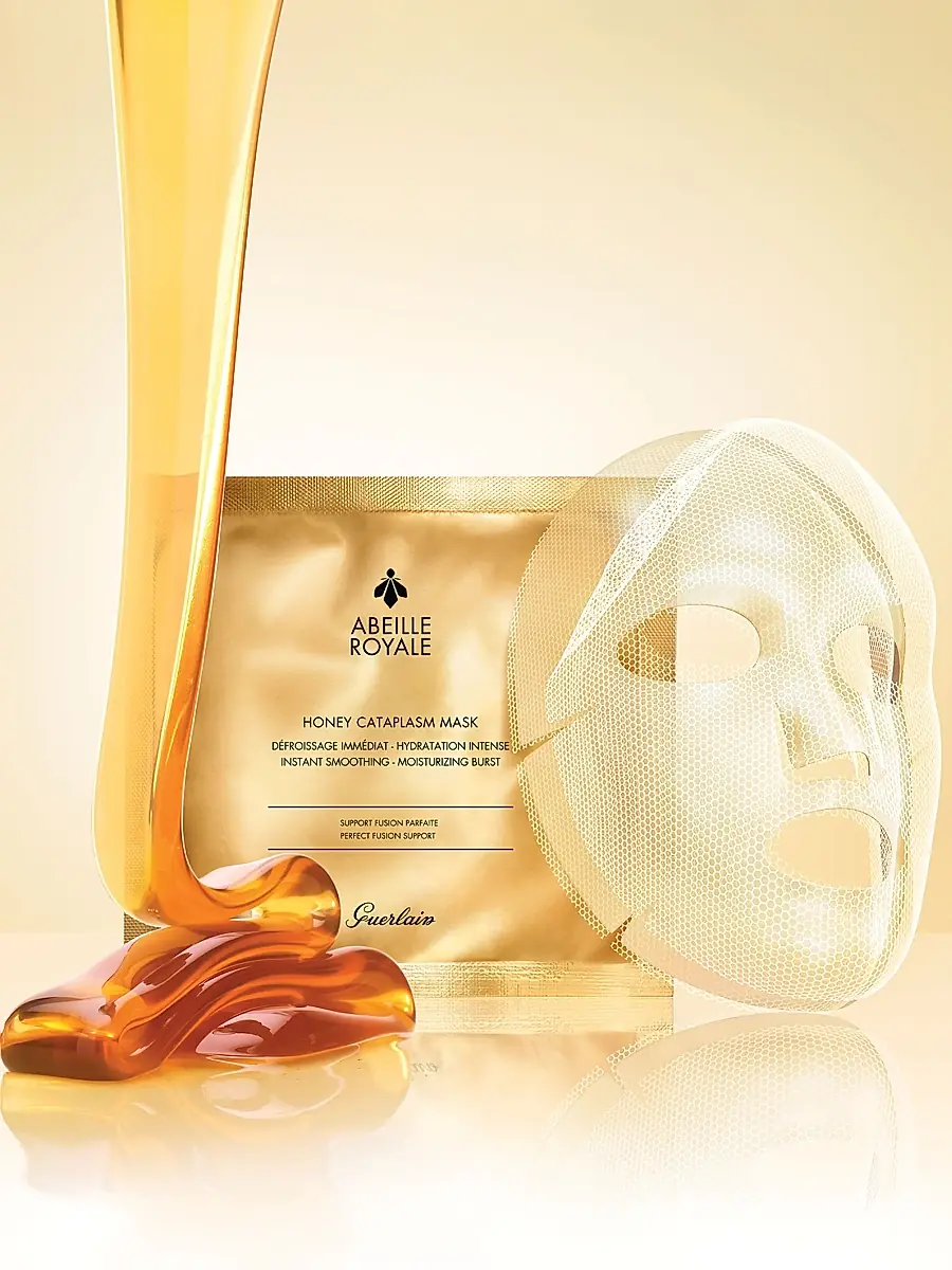 Guerlain Women's Abeille Royale 4-Piece Honey Cataplasm Sheet Mask Set | Thumbnail 5 Guerlain Women's Abeille Royale 4-Piece Honey Cataplasm Sheet Mask Set | Thumbnail 5