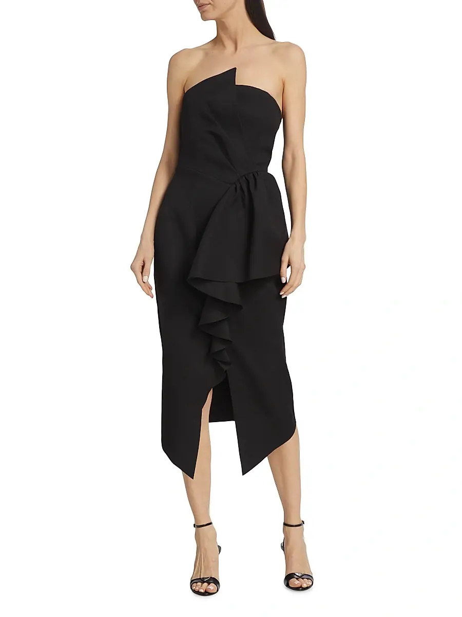 Elliatt Women's Reception Ruffled Cocktail Dress | Thumbnail 2 Elliatt Women's Reception Ruffled Cocktail Dress | Thumbnail 2