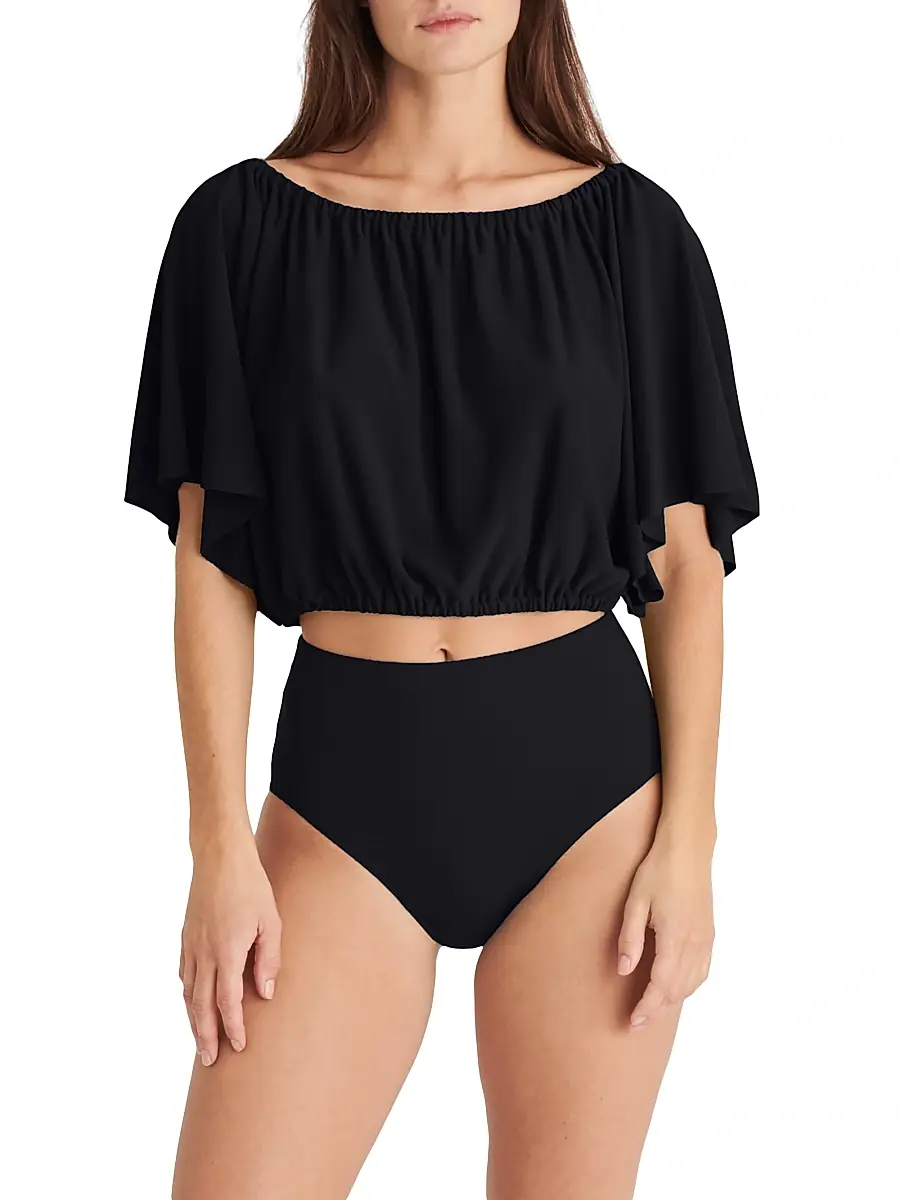 Eres Women's Solal Off-The-Shoulder Crop Top | Thumbnail 3 Eres Women's Solal Off-The-Shoulder Crop Top | Thumbnail 3