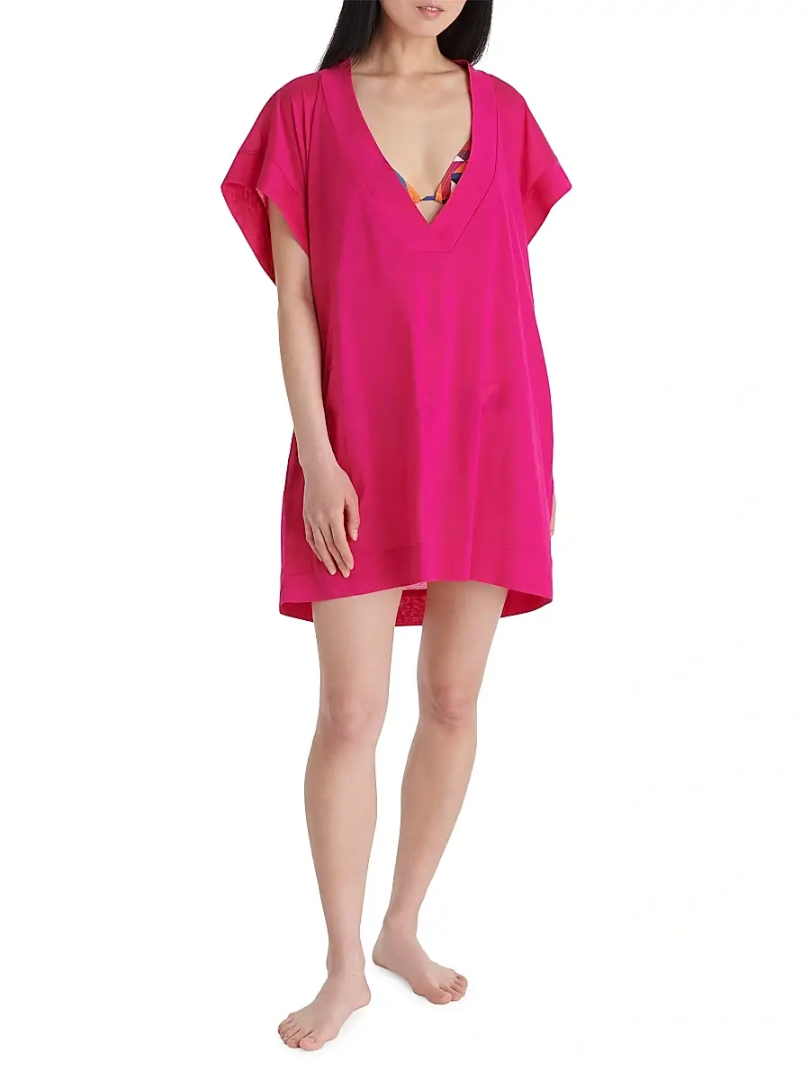 Eres Women's Renee Relaxed V-Neck Cover-Up | Thumbnail 2 Eres Women's Renee Relaxed V-Neck Cover-Up | Thumbnail 2