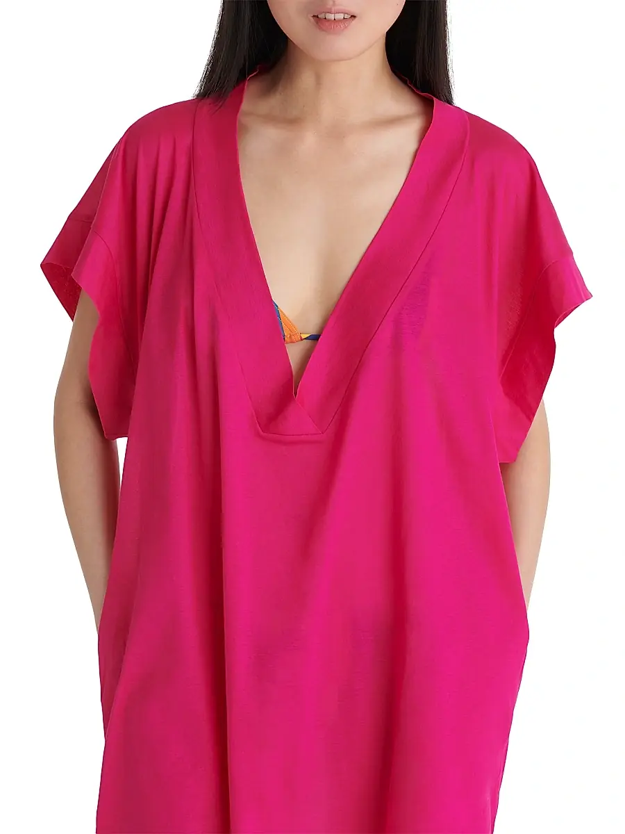 Eres Women's Renee Relaxed V-Neck Cover-Up | Thumbnail 5 Eres Women's Renee Relaxed V-Neck Cover-Up | Thumbnail 5