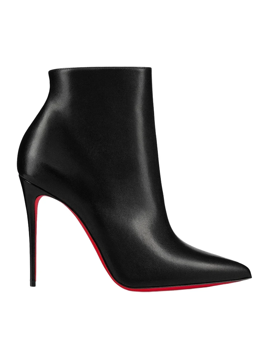 Women's So Kate 100MM Leather Booty Booties