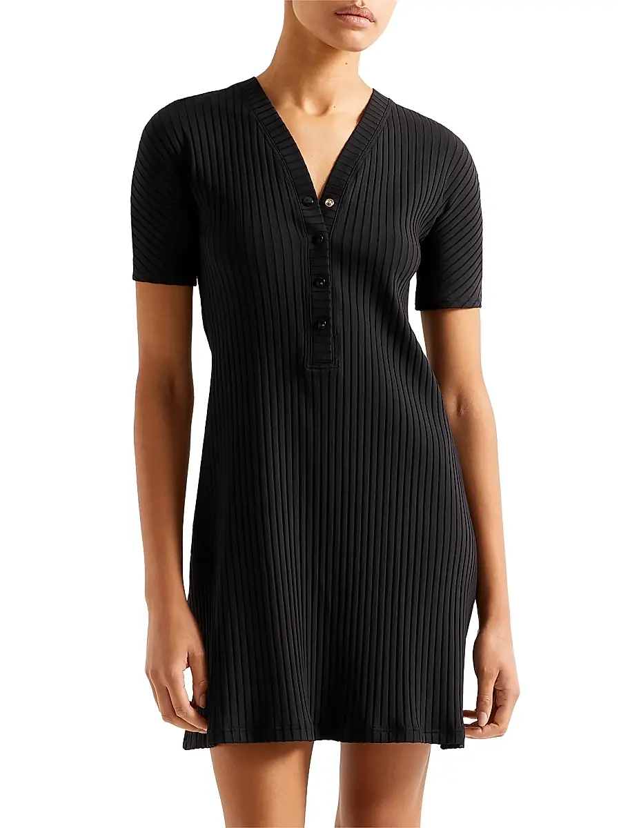Eres Women's Tonic Rib-Knit Minidress | Thumbnail 3 Eres Women's Tonic Rib-Knit Minidress | Thumbnail 3