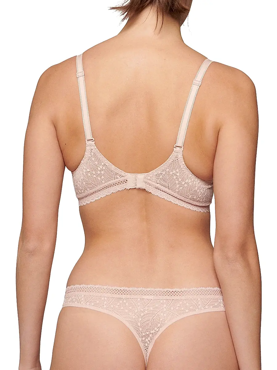 Simone Pérèle Women's Comete 3D Plunge Underwire Bra - Pink Sand | Thumbnail 3 Simone Pérèle Women's Comete 3D Plunge Underwire Bra - Pink Sand | Thumbnail 3