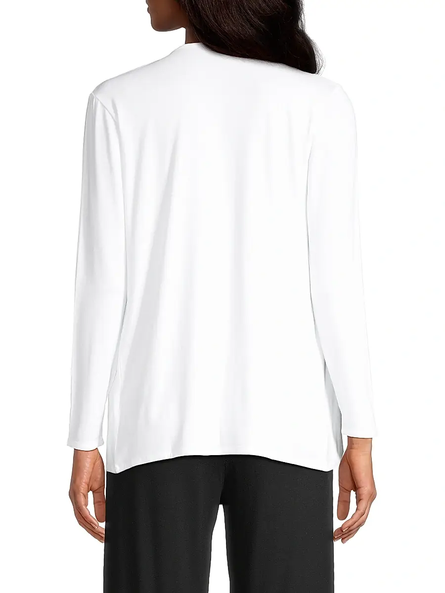 MAJESTIC FILATURES Women's Soft Touch Knit Open Cardigan | Thumbnail 5