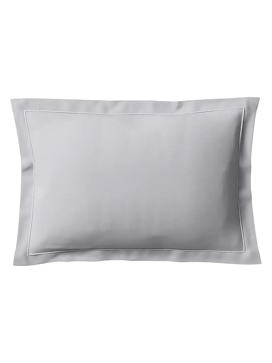 Anne de Solène Vexin Iris Pillow Sham - Brume King | Thumbnail 7 Anne de Solène Vexin Iris Pillow Sham - Brume King | Thumbnail 7