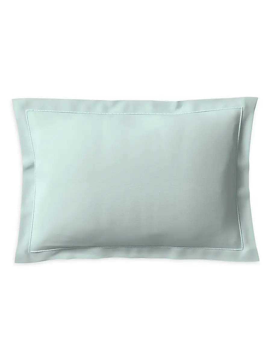 Anne de Solène Vexin Iris Pillow Sham - Brume King | Thumbnail 9 Anne de Solène Vexin Iris Pillow Sham - Brume King | Thumbnail 9
