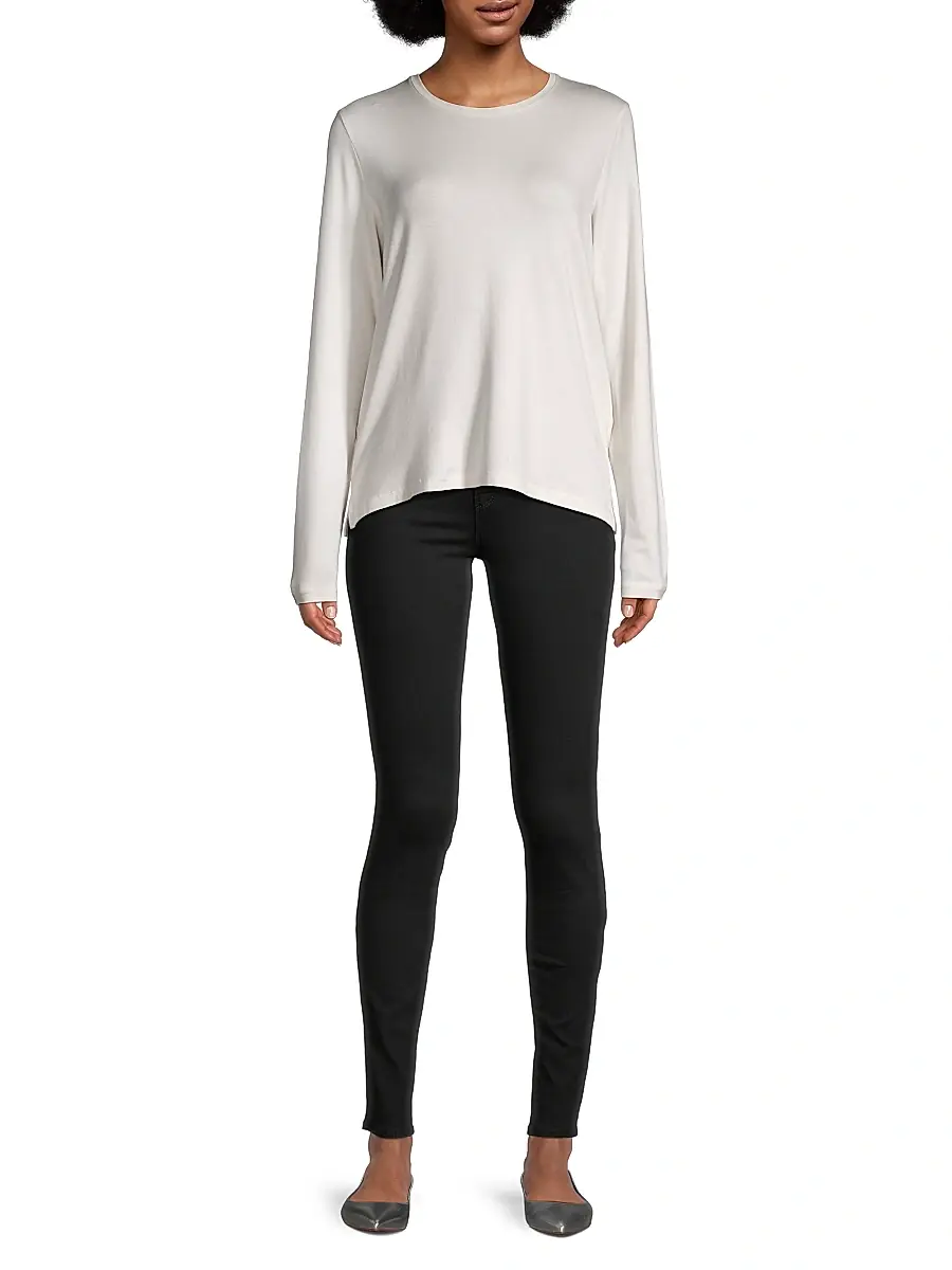 MAJESTIC FILATURES Women's Soft Touch Long Sleeve Tee | Thumbnail 2 MAJESTIC FILATURES Women's Soft Touch Long Sleeve Tee | Thumbnail 2