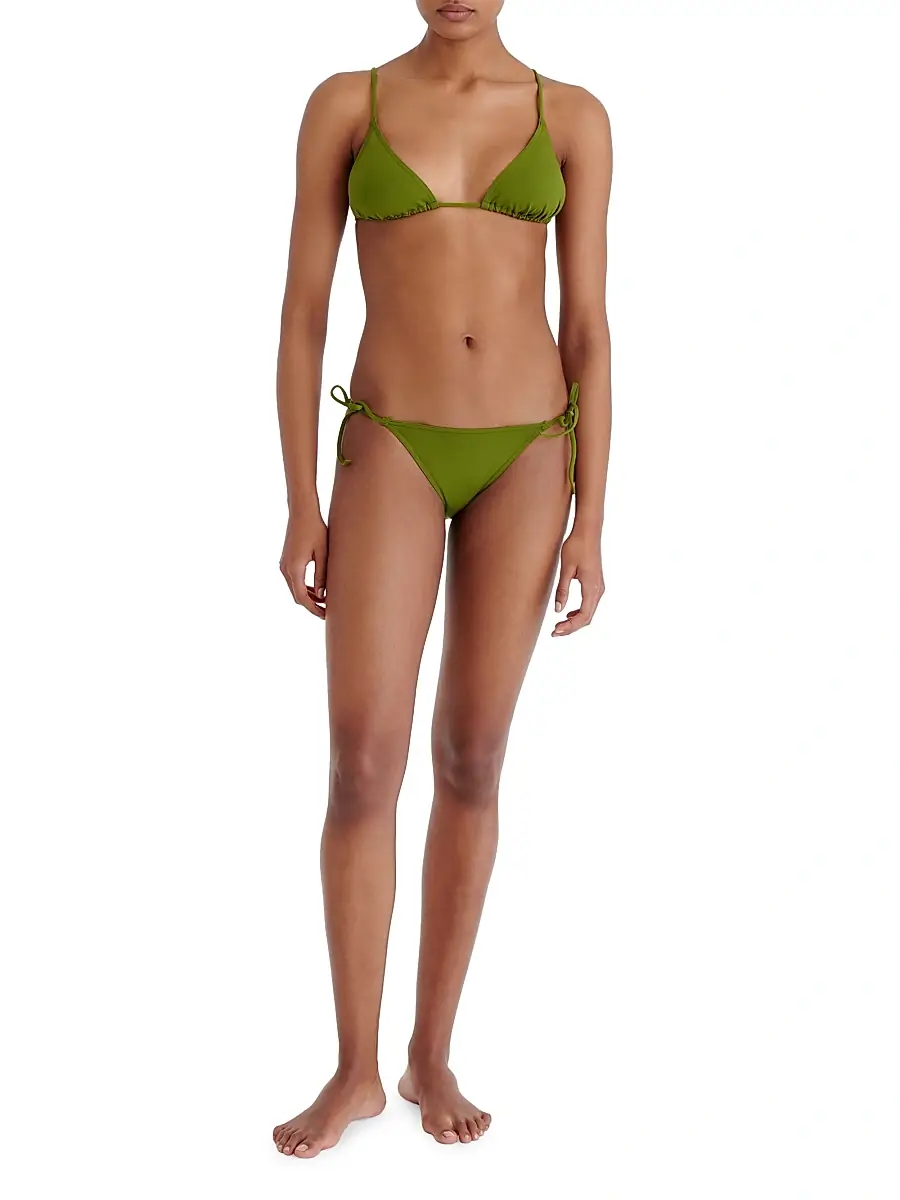 ERES Women's Mouna Triangle Bikini Top - Pistache | Thumbnail 2 ERES Women's Mouna Triangle Bikini Top - Pistache | Thumbnail 2