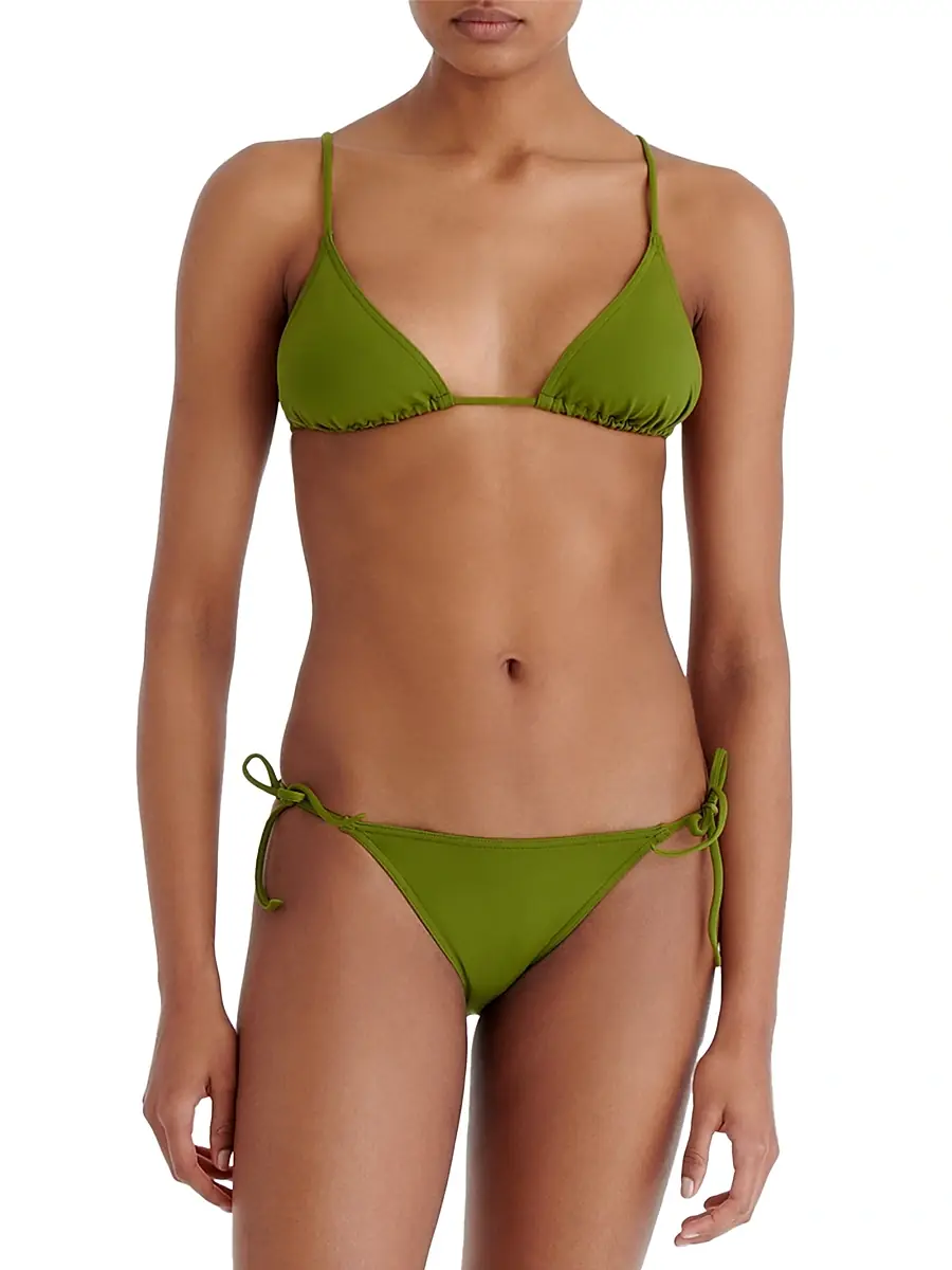 ERES Women's Mouna Triangle Bikini Top - Pistache | Thumbnail 4 ERES Women's Mouna Triangle Bikini Top - Pistache | Thumbnail 4