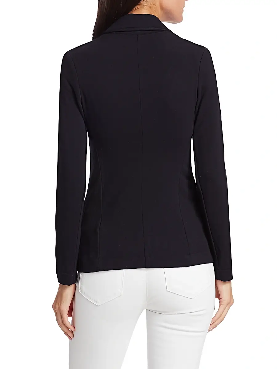 MAJESTIC FILATURES Women's Single Button Blazer | Thumbnail 5 MAJESTIC FILATURES Women's Single Button Blazer | Thumbnail 5