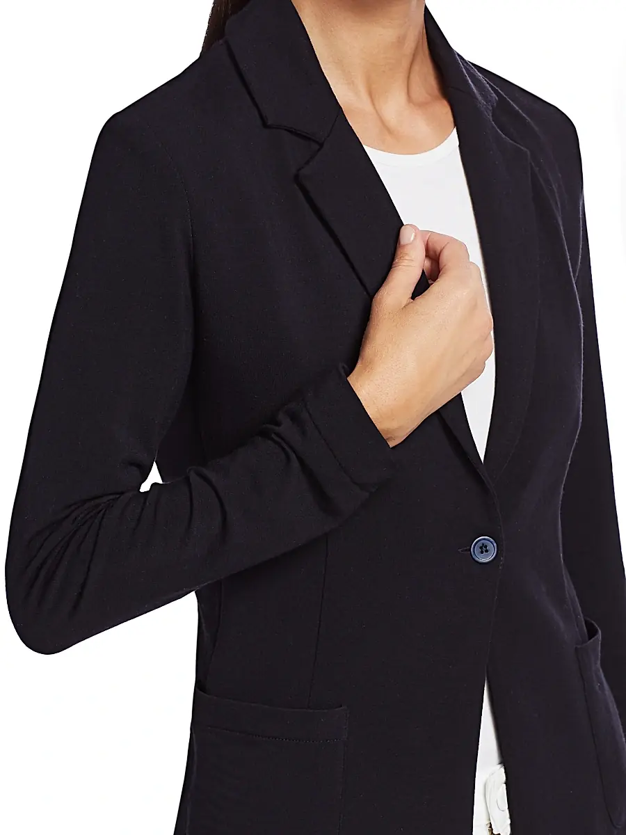 MAJESTIC FILATURES Women's Single Button Blazer | Thumbnail 6 MAJESTIC FILATURES Women's Single Button Blazer | Thumbnail 6