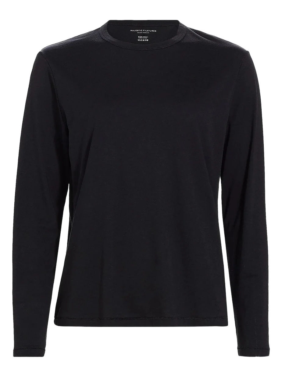 Women's Long-Sleeve Semi Relaxed Crewneck Top Women's Long-Sleeve Semi Relaxed Crewneck Top