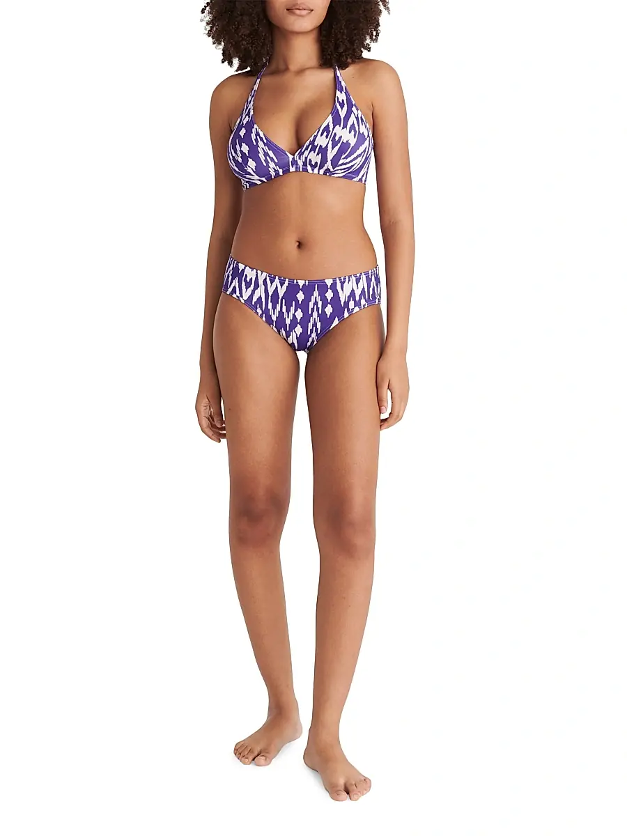 Eres Women's Storm Printed Full-Cup Triangle Bikini Top | Thumbnail 2 Eres Women's Storm Printed Full-Cup Triangle Bikini Top | Thumbnail 2