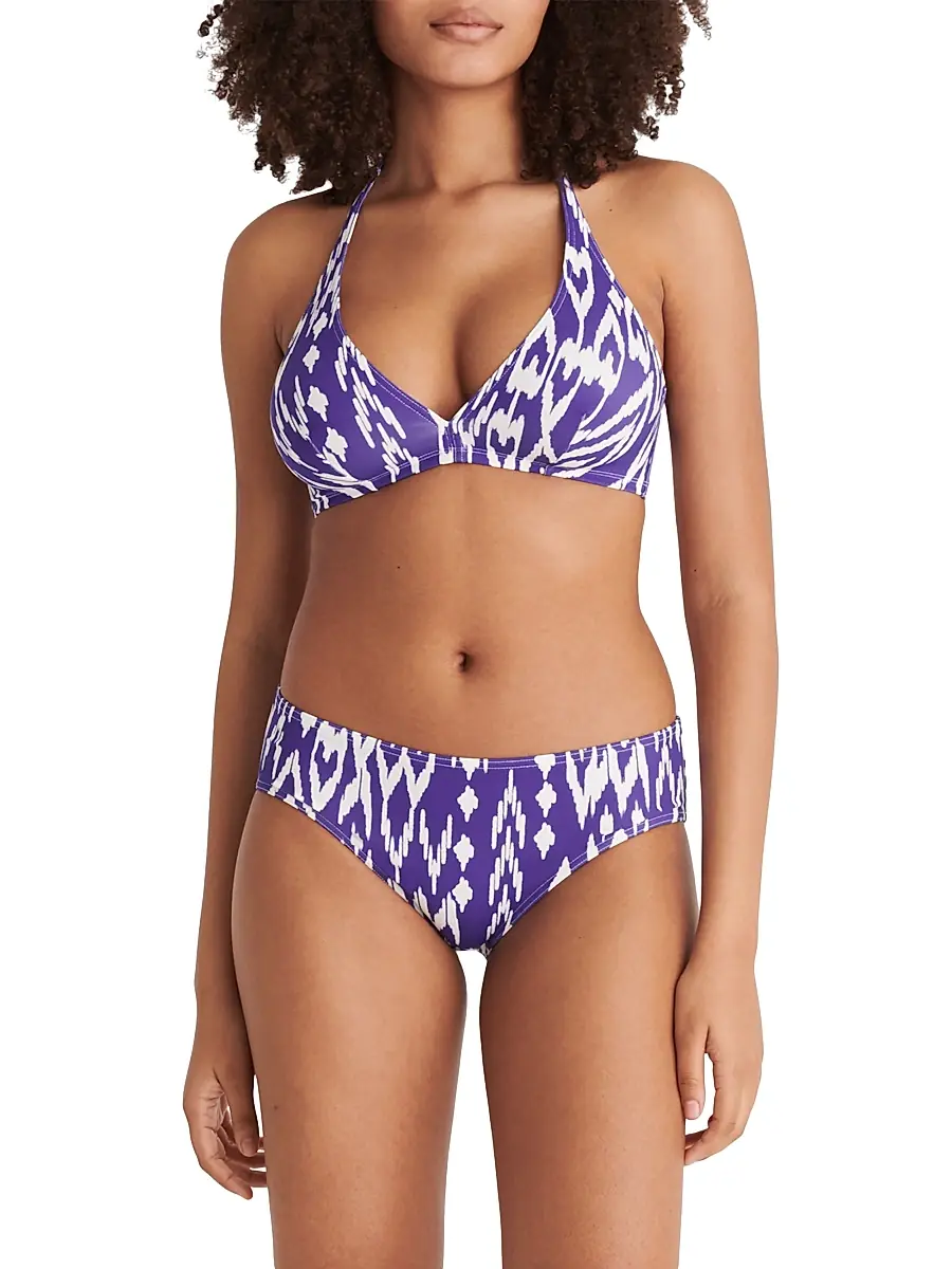 Eres Women's Storm Printed Full-Cup Triangle Bikini Top | Thumbnail 3 Eres Women's Storm Printed Full-Cup Triangle Bikini Top | Thumbnail 3