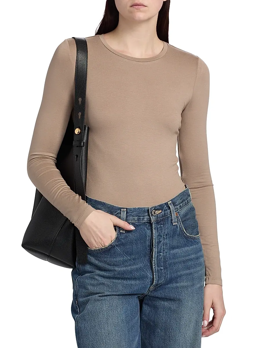 MAJESTIC FILATURES Women's Soft Touch Crewneck Long-Sleeve Top | Thumbnail 3 MAJESTIC FILATURES Women's Soft Touch Crewneck Long-Sleeve Top | Thumbnail 3