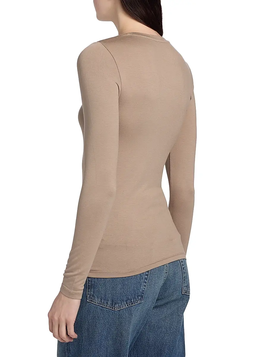 MAJESTIC FILATURES Women's Soft Touch Crewneck Long-Sleeve Top | Thumbnail 5 MAJESTIC FILATURES Women's Soft Touch Crewneck Long-Sleeve Top | Thumbnail 5