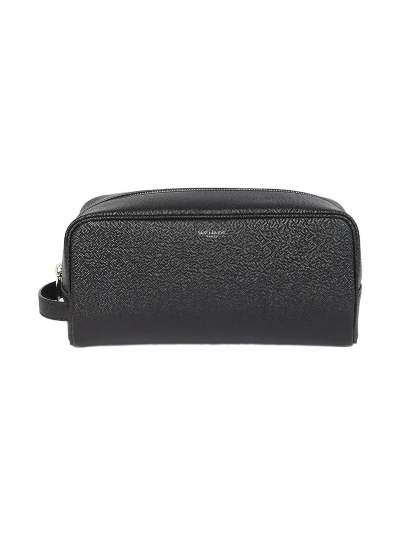 Unisex Leather Toiletry Case