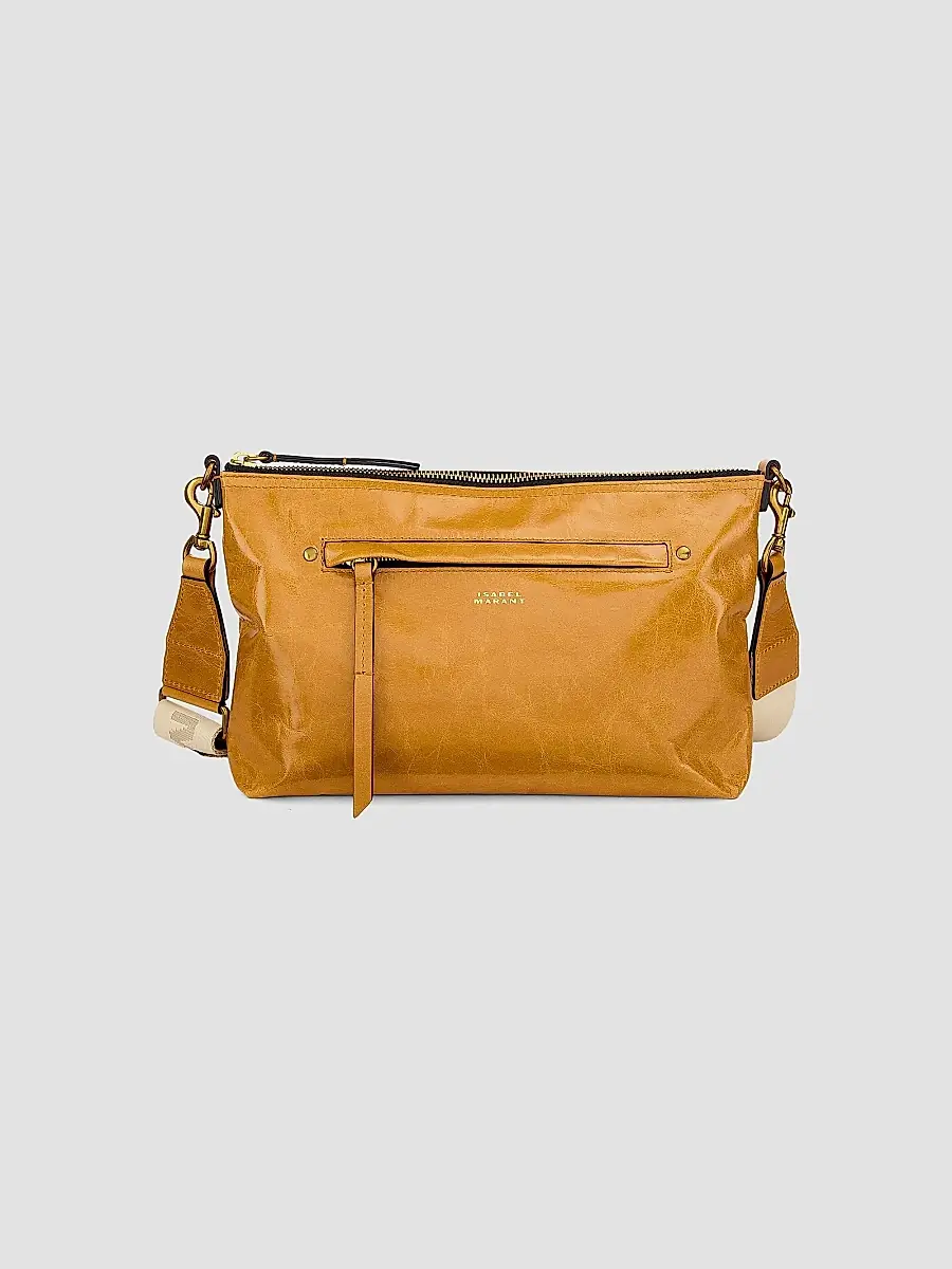 Isabel Marant Women's Nessah Leather Crossbody Bag - Honey | Thumbnail 8 Isabel Marant Women's Nessah Leather Crossbody Bag - Honey | Thumbnail 8
