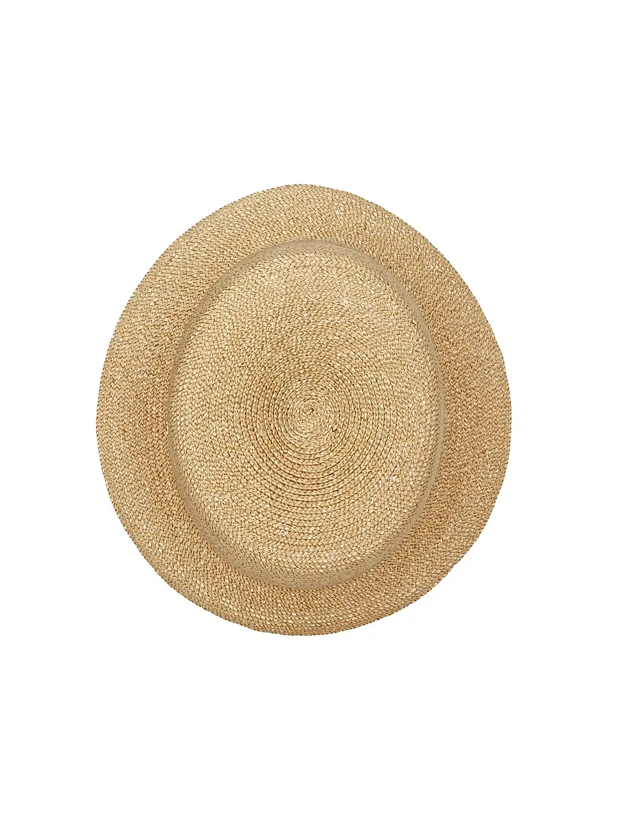 Saint Laurent Women's Maglina Straw Bucket Hat | Thumbnail 4