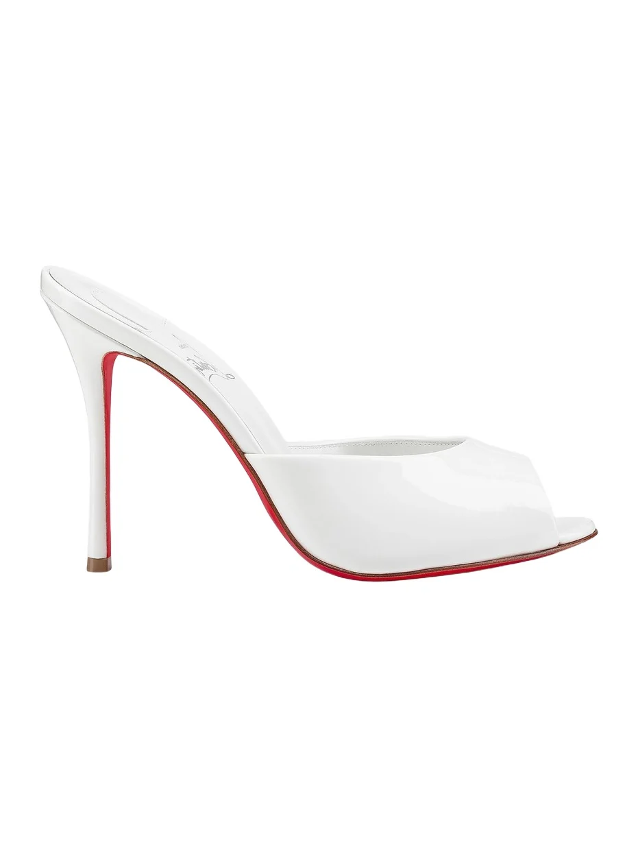 Women's Me Dolly 100MM Patent Leather Mules Women's Me Dolly 100MM Patent Leather Mules