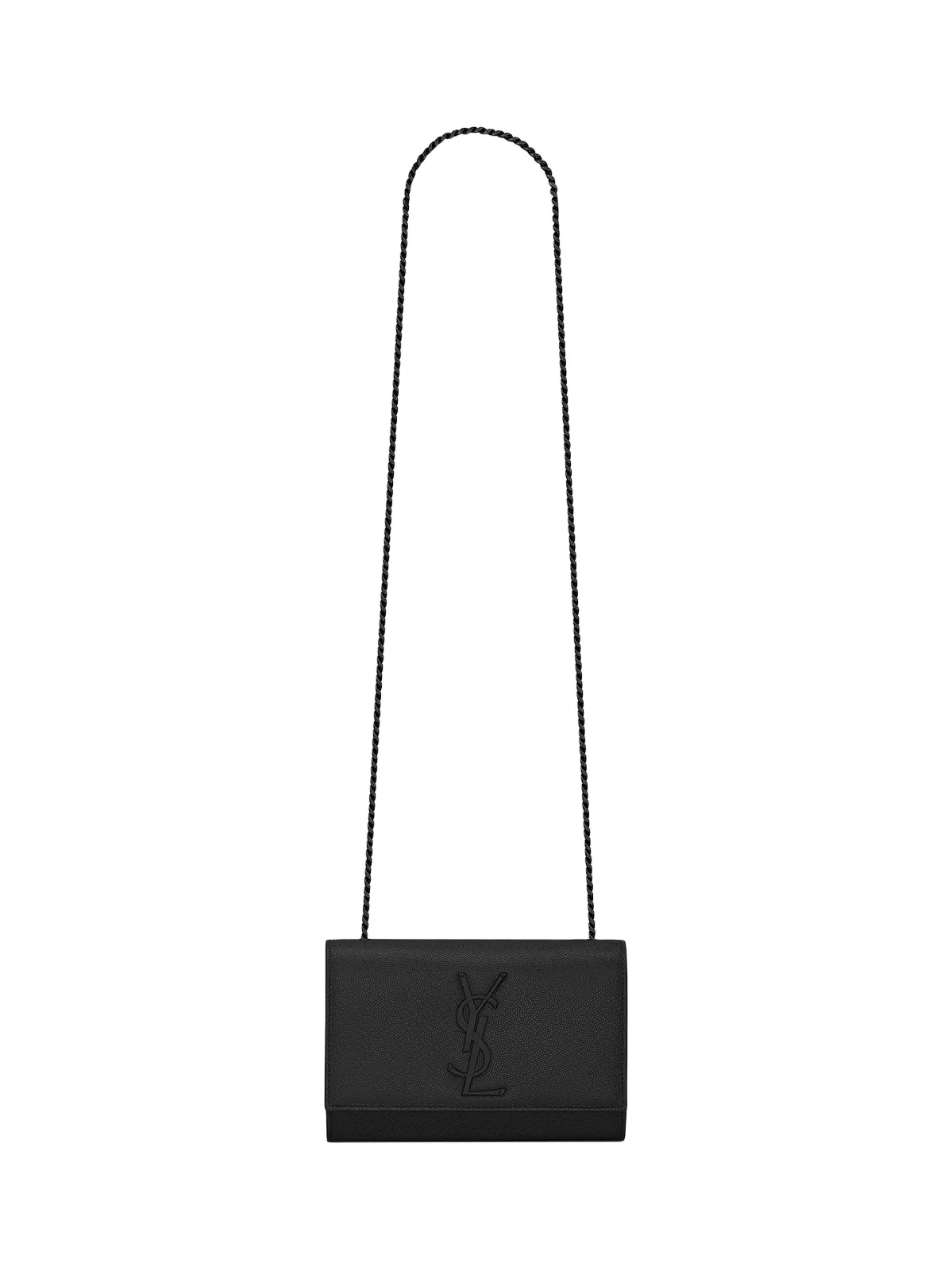 Women's Kate Small Shoulder Bag in Grain De Poudre Embossed Leather
