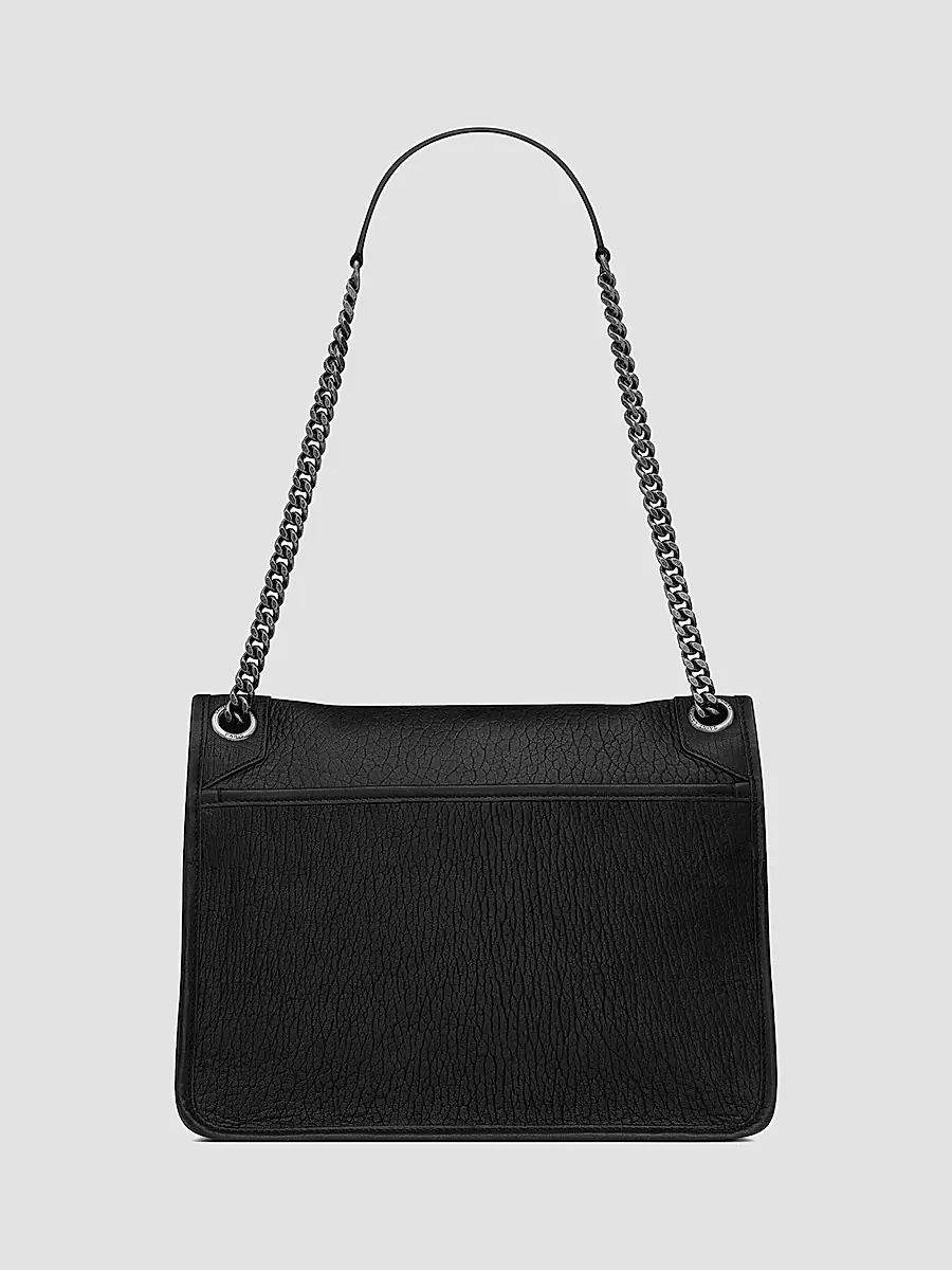 Saint Laurent Women's Niki in Grained Lambskin - Black | Thumbnail 3