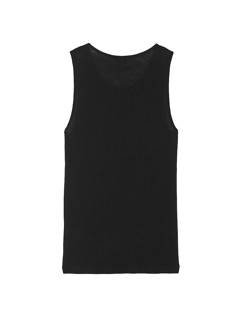 Saint Laurent Men's Cassandre Tank Top | Thumbnail 2