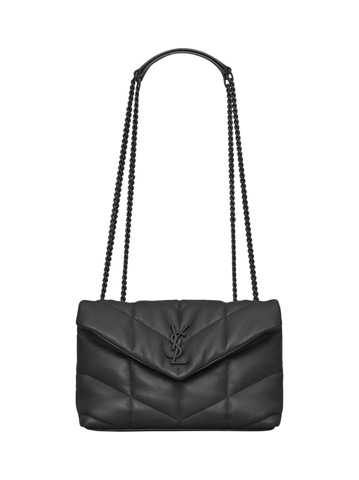 Women's Toy Puffer Shoulder Bag In Lambskin - Noir Women's Toy Puffer Shoulder Bag In Lambskin - Noir