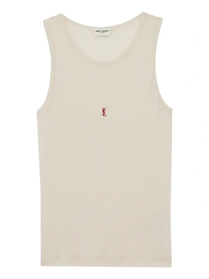 Saint Laurent Women's Cassandre Tank Top
