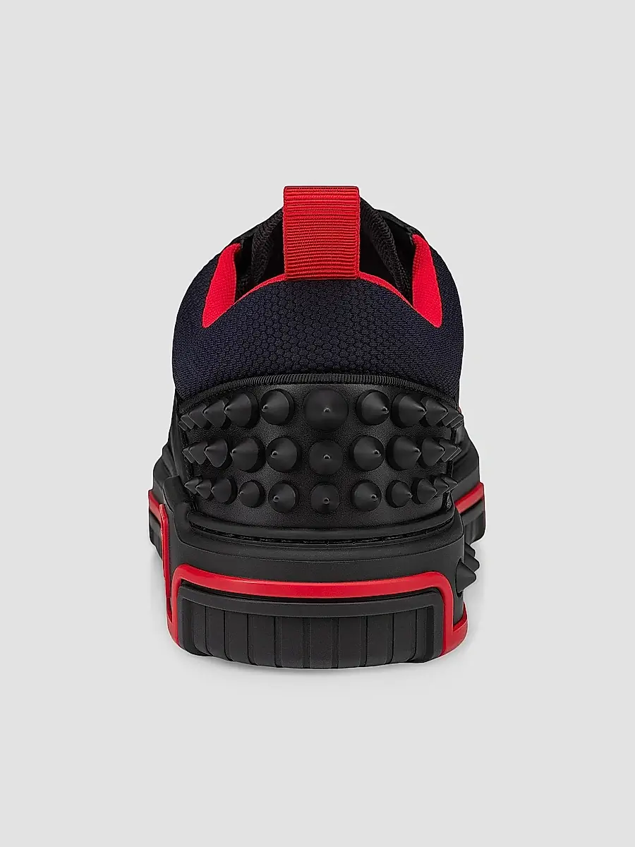 Christian Louboutin Men's Astroloubi Low Top Sneakers - Black | Thumbnail 3 Christian Louboutin Men's Astroloubi Low Top Sneakers - Black | Thumbnail 3